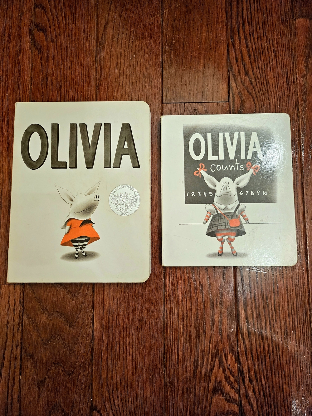 2 "Olivia" Children's Board Books